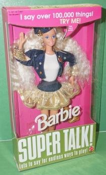 Mattel - Barbie - Super Talk - Caucasian - Doll
